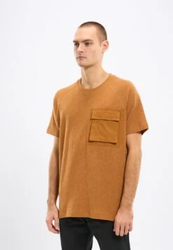 KnowledgeCotton Apparel Oversized T-Shirt 10676653 9 KnowledgeCotton Apparel Oversized T-Shirt 10676653 -Woehrl Populaire Boutique 1010001 1366 Brown Sugar Extra 2