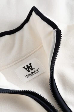 Double A By Wood Wood Dax Fleec Weste 10676685 -Woehrl Populaire Boutique 10245613 2487 0005 Off white Extra 2