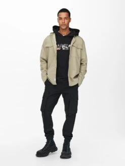 Only & Sons Overshirt 10637616 11 Only & Sons Overshirt 10637616 -Woehrl Populaire Boutique 22021487 chinchilla 4