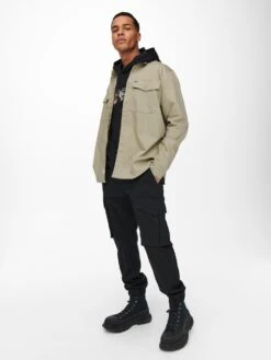 Only & Sons Overshirt 10637616 13 Only & Sons Overshirt 10637616 -Woehrl Populaire Boutique 22021487 chinchilla 6