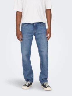 Only & Sons Jeans Loose Fit 10676821 -Woehrl Populaire Boutique 22024939 medium blue denim 2