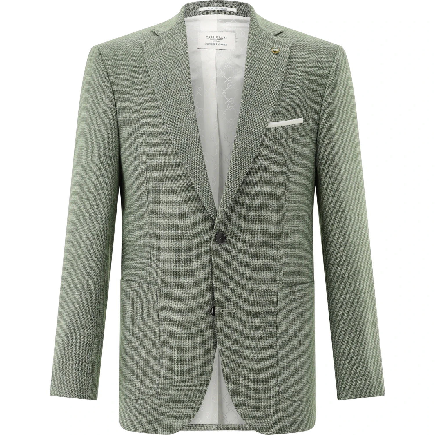 Carl Gross Schurwoll-Leinen-Sakko SANDER 10691278 1 Carl Gross Schurwoll-Leinen-Sakko SANDER 10691278