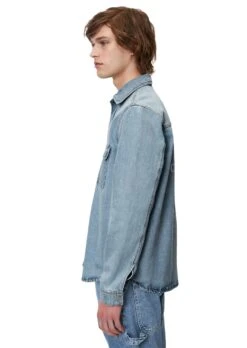 Marc O'Polo DENIM Marc O´Polo Denim Jeans-Overshirt MO'PD X KANGOL 10712579 -Woehrl Populaire Boutique 364923222044 P62 4 5