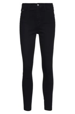 Boss SUPER SKINNY-FIT JEGGINGS AUS DUNKELBLAUEM STRETCH-DENIM IN CROPPED-LÄNGE CROP 4.0 10664249