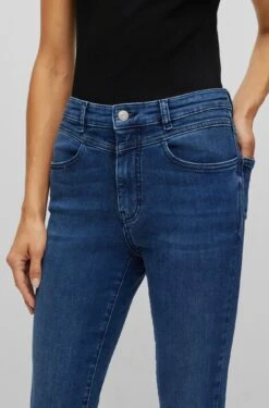 Boss SKINNY-FIT JEANS AUS BLAUEM SUPER-STRETCH-DENIM CROP 4.0 10664247 -Woehrl Populaire Boutique 50480770 414 340 HB B2C SHO 01 valid until 2024627