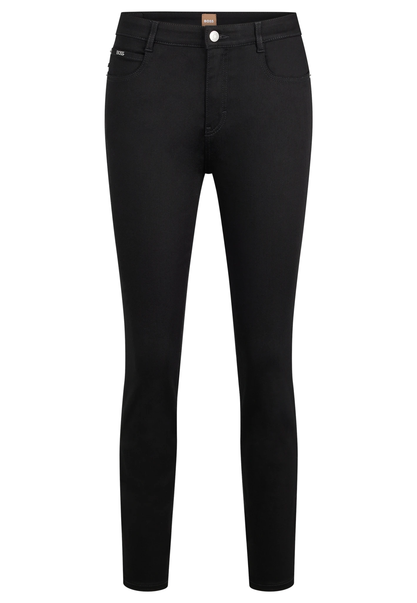 Boss SLIM-FIT JEANS SLIM CROP 4.0 AUS STAY BLACK-SUPER-STRETCH-DENIM 10664246 3 Boss SLIM-FIT JEANS SLIM CROP 4.0 AUS STAY BLACK-SUPER-STRETCH-DENIM 10664246 – Bild 3