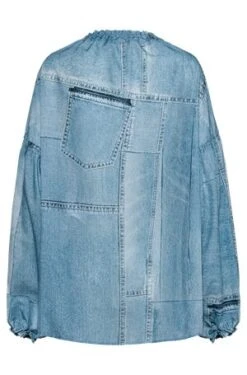 Hugo Oversized Bluse Mit Denim-Print 10681198 14 Hugo Oversized Bluse Mit Denim-Print 10681198 -Woehrl Populaire Boutique 50488558 985 110 985 salescard 1 Unlimited rights