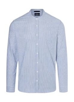 MAERZ Muenchen Hemd Stehkragen Gestreift 10638671