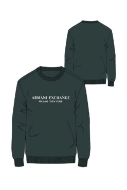 Armani Exchange Sweatshirt R-Neck Basic Druck 10682569