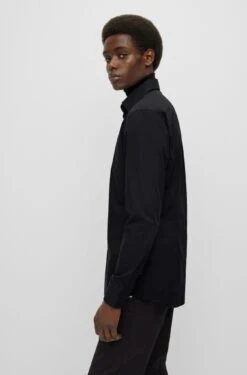 Boss Businesshemd HANK 10643507 -Woehrl Populaire Boutique BOSS Black PreFall 22 001 50469345 4