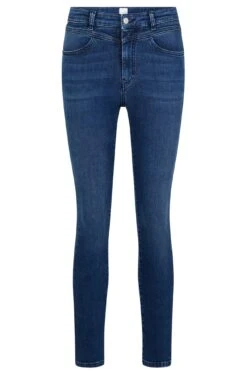 Boss SKINNY-FIT JEANS AUS BLAUEM SUPER-STRETCH-DENIM CROP 4.0 10664247 -Woehrl Populaire Boutique BOSS Womensw FallWinter 22 414 50480770