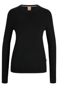Boss PULLOVER Feganas AUS SCHURWOLLE MIT RUNDHALSAUSSCHNITT 10662776