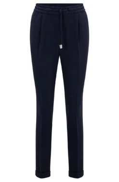 Boss REGULAR-FIT HOSE Tariyana AUS JAPANISCHEM KREPP MIT TUNNELZUGBUND 10663167