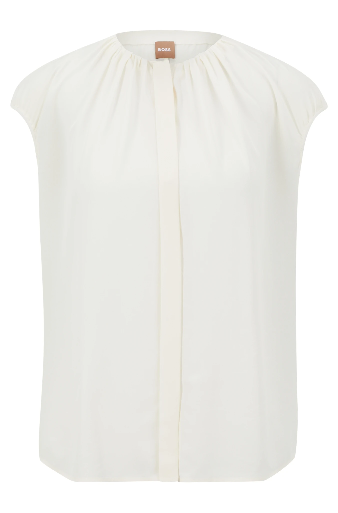 Boss Bluse Mit Flügelärmeln Und Verdecktem Verschluss 10680925 1 Boss Bluse Mit Flügelärmeln Und Verdecktem Verschluss 10680925