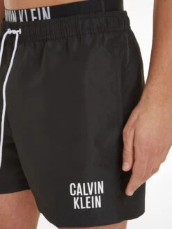 Calvin Klein Badeshorts Mit Doppeltem Bund 10642237 9 Calvin Klein Badeshorts Mit Doppeltem Bund 10642237 -Woehrl Populaire Boutique Calvin Klein 009999 BEH KM0KM00740BEH 4