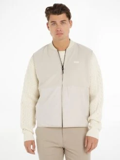 Calvin Klein Bonded Fleece Weste 10704397 -Woehrl Populaire Boutique Calvin Klein SU2023 ACE K10K111520ACE 6
