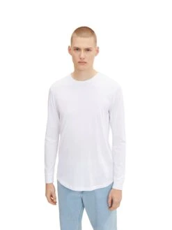 Tom Tailor Denim Basic Langarmshirt 10688965 -Woehrl Populaire Boutique Denim Tom Ta 306 20000 1033022 5