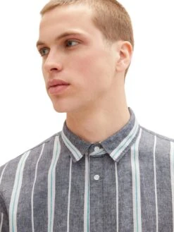 Tom Tailor Denim Kurzarmhemd 10721005 -Woehrl Populaire Boutique Denim Tom Ta 306 32129 1037198 5