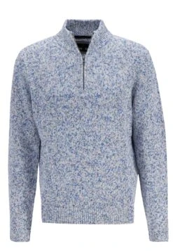 FYNCH-HATTON Fynch Hatton Zip Troyer, Multicolour 10675350