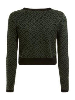 Guess Jacquard-Strickjacke 10674960 -Woehrl Populaire Boutique GHOST W2BR55Z2YK2 P84Z ALT1