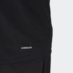 Adidas Polo-Shirt 1/2 Arm 10639896 13 Adidas Polo-Shirt 1/2 Arm 10639896 -Woehrl Populaire Boutique GM2075 APP on model detail 2 gradient