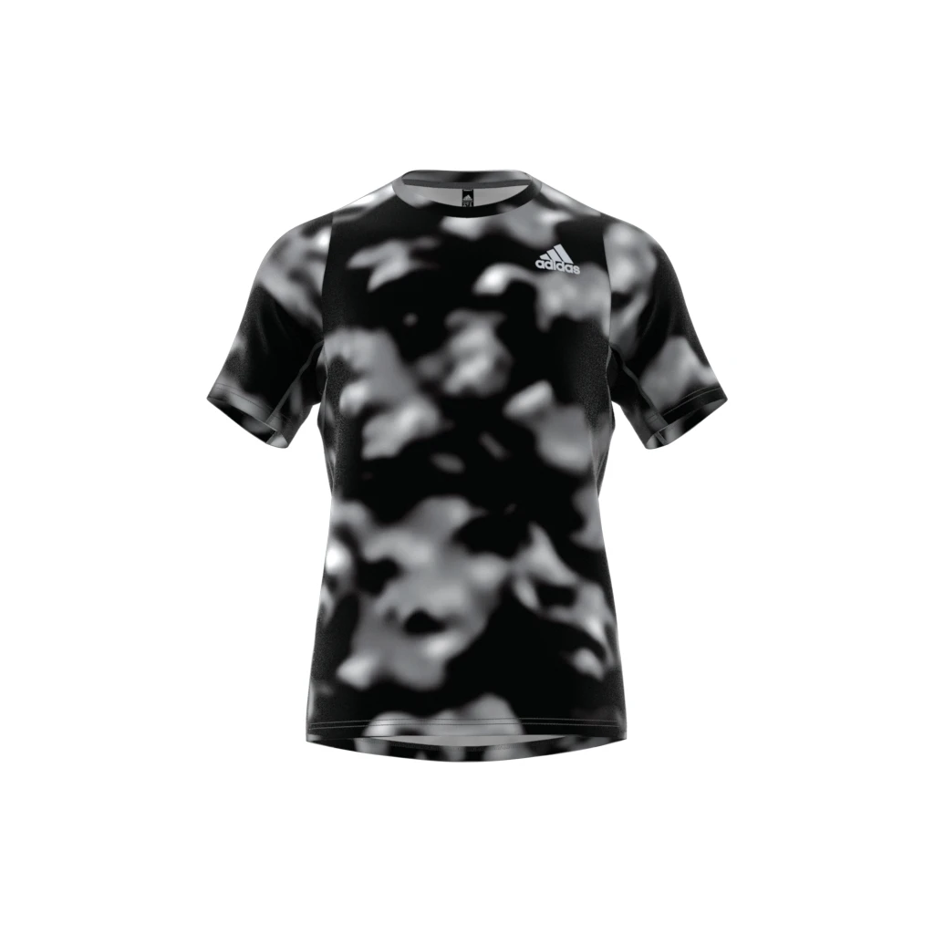 Adidas Run Icons 3-Bar Allover Print T-Shirt 10669465 2 Adidas Run Icons 3-Bar Allover Print T-Shirt 10669465 – Bild 2