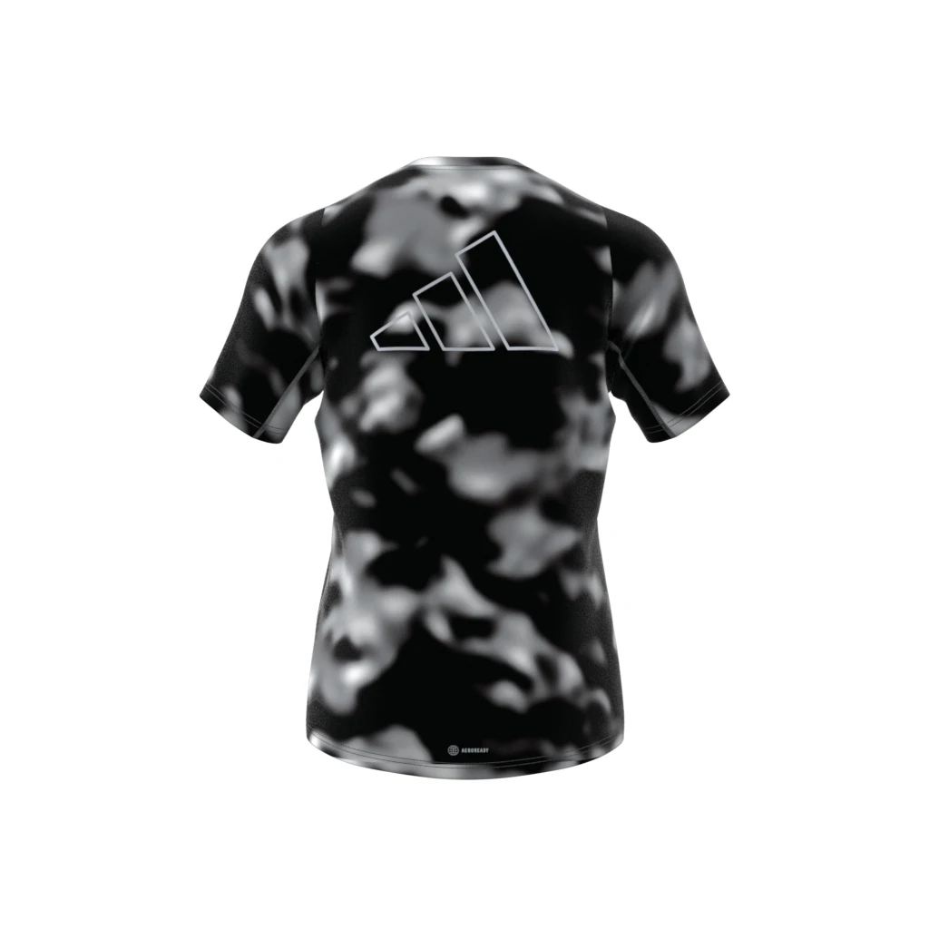 Adidas Run Icons 3-Bar Allover Print T-Shirt 10669465 1 Adidas Run Icons 3-Bar Allover Print T-Shirt 10669465