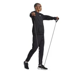 Adidas Train Icons 3-Streifen Training Hoodie 10680761 -Woehrl Populaire Boutique HS7513 6 APPAREL On Model Walking View transparentgaM2XnmYxnPmR