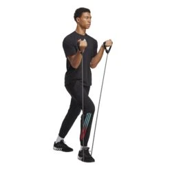 Adidas Train Icons 3-Streifen Training Trainingshose 10680766 19 Adidas Train Icons 3-Streifen Training Trainingshose 10680766 -Woehrl Populaire Boutique HS7514 5 APPAREL On Model Walking View transparent