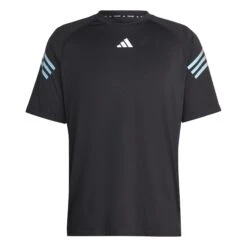 Adidas Train Icons 3-Streifen Training T-Shirt 10680759 -Woehrl Populaire Boutique HS7520 2 APPAREL Photography Front Center View transparent