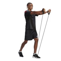 Adidas Train Icons 3-Streifen Training T-Shirt 10680759 -Woehrl Populaire Boutique HS7520 6 APPAREL On Model Walking View transparent6uWVdgJvZXDCI