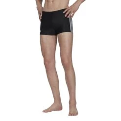 Adidas Classic 3-Streifen Boxer Badehose 10682297 17 Adidas Classic 3-Streifen Boxer Badehose 10682297 -Woehrl Populaire Boutique HT2073 3 APPAREL On Model Standard View transparent