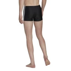 Adidas Classic 3-Streifen Boxer Badehose 10682297 18 Adidas Classic 3-Streifen Boxer Badehose 10682297 -Woehrl Populaire Boutique HT2073 4 APPAREL On Model Back View transparent