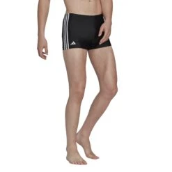 Adidas Classic 3-Streifen Boxer Badehose 10682297 19 Adidas Classic 3-Streifen Boxer Badehose 10682297 -Woehrl Populaire Boutique HT2073 5 APPAREL On Model Walking View transparent