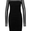 Hugo Slim Fit Kleid Mit Geraffter Vorderseite 10706114