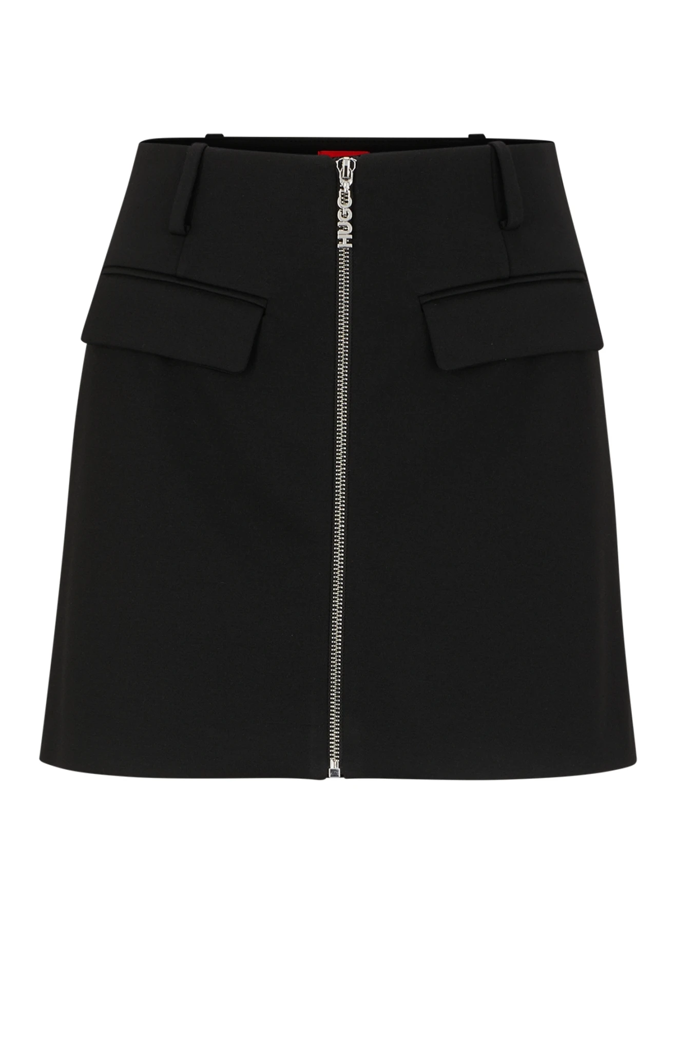 Hugo Minirock Mit Reißverschluss Vorn Und Logo-Zipper 10706132 1 Hugo Minirock Mit Reißverschluss Vorn Und Logo-Zipper 10706132