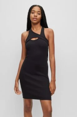 Hugo Kleid Mit Cut-Out 10705865 -Woehrl Populaire Boutique HUGO Womensw Fall 23 001 50495120 3