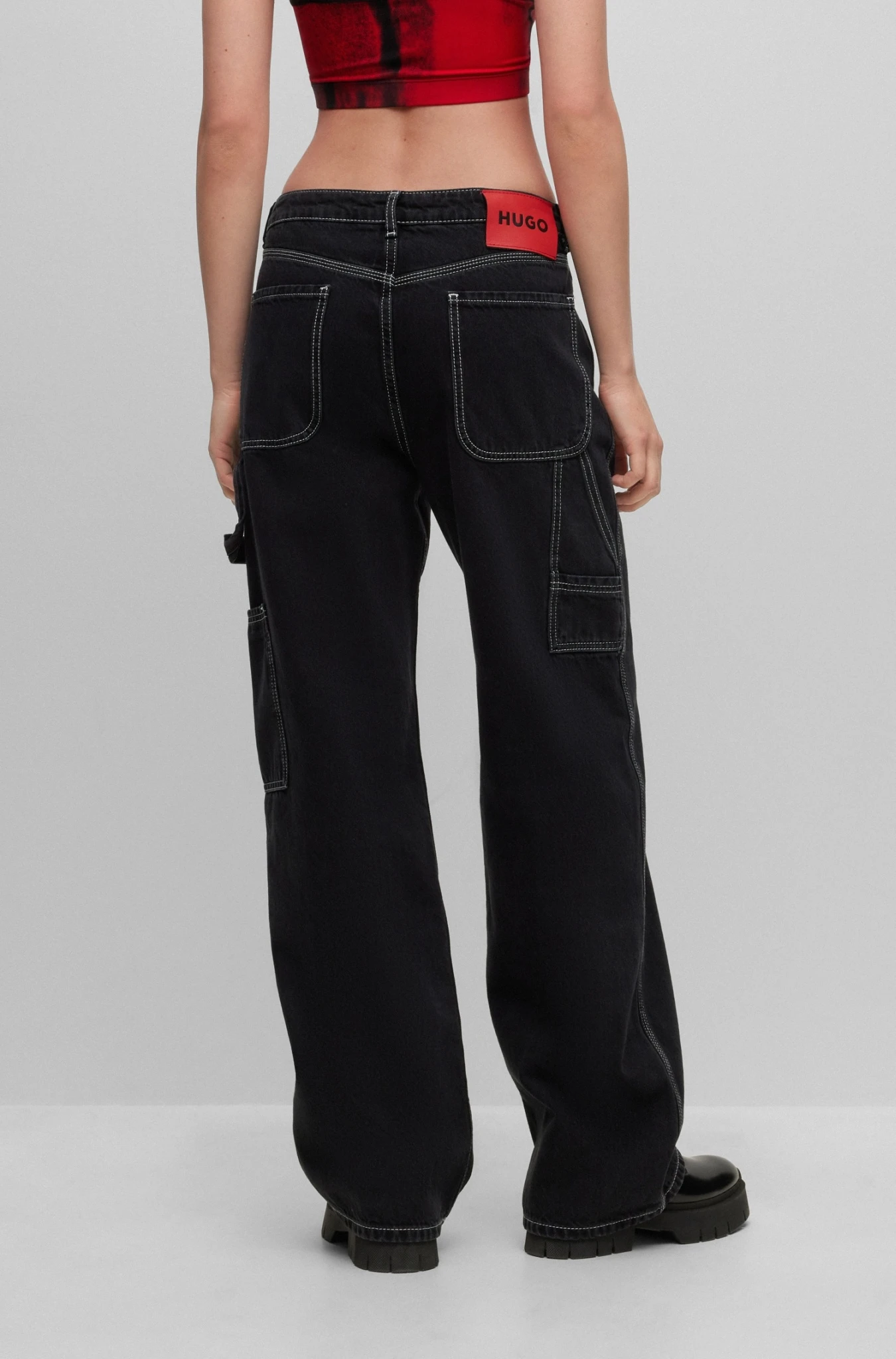 Hugo Relaxed Fit Jeans Aus Festem Denim 10705844 3 Hugo Relaxed Fit Jeans Aus Festem Denim 10705844 – Bild 3