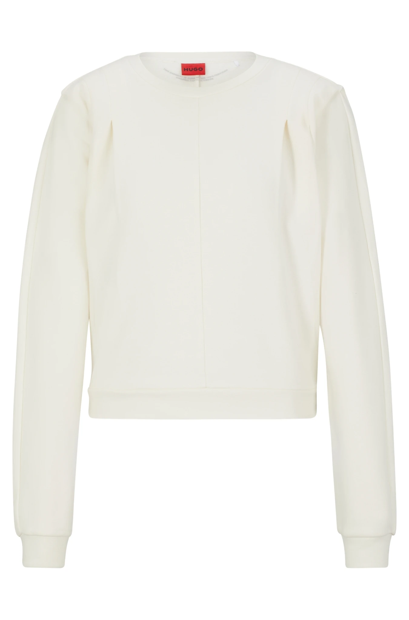 Hugo Regular Fit Sweatshirt Mit Schulter-Details 10706120 1 Hugo Regular Fit Sweatshirt Mit Schulter-Details 10706120