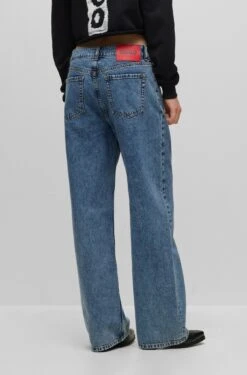 Hugo Relaxed Fit Jeans Aus Festem Denim 10705849 -Woehrl Populaire Boutique HUGO Womensw Fall 23 423 50501503 4