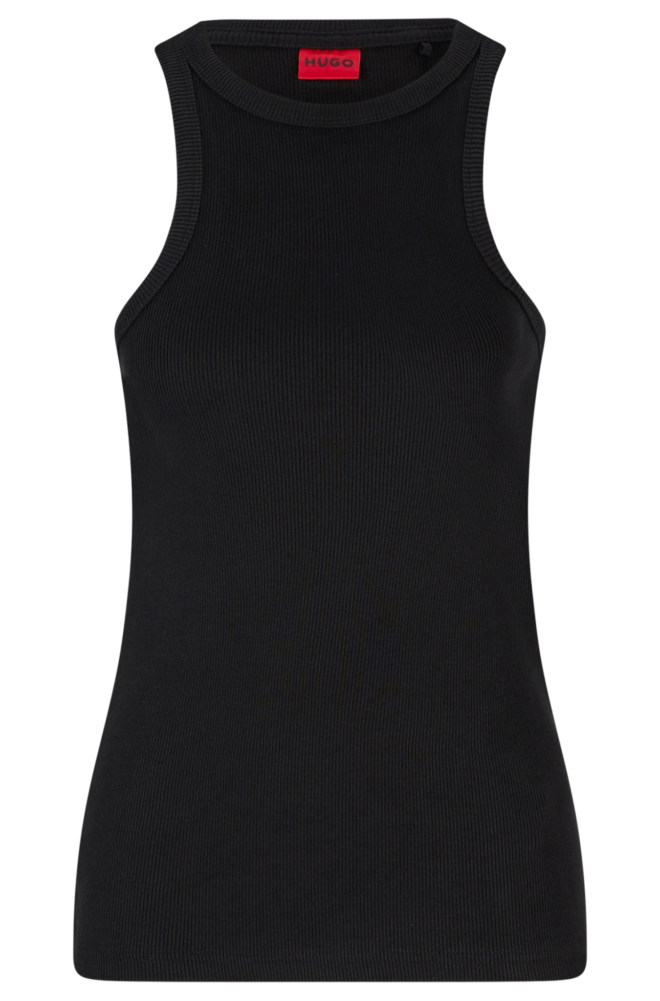 Hugo ÄRMELLOSES SLIM-FIT TOP AUS GERIPPTER BAUMWOLLE Classic Tank 10663969 1 Hugo ÄRMELLOSES SLIM-FIT TOP AUS GERIPPTER BAUMWOLLE Classic Tank 10663969