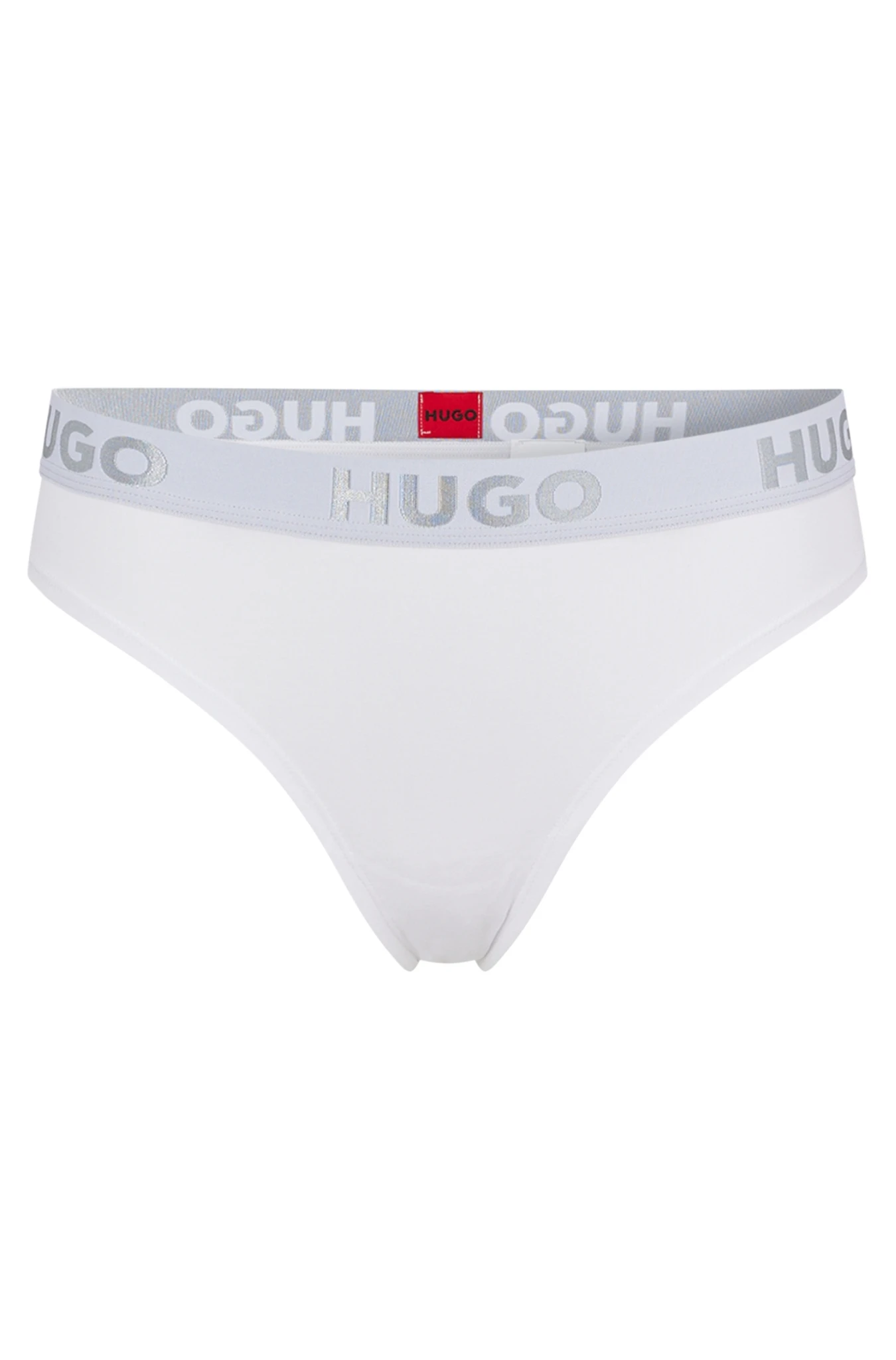 Hugo TANGA AUS STRETCH-BAUMWOLLE MIT LOGO AM BUNDTHONG SPORTY 10682298 1 Hugo TANGA AUS STRETCH-BAUMWOLLE MIT LOGO AM BUNDTHONG SPORTY 10682298