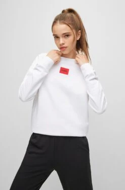 Hugo Sweatshirt 10697441 -Woehrl Populaire Boutique HUGO Womensw PreSpring 23 100 50455971 3