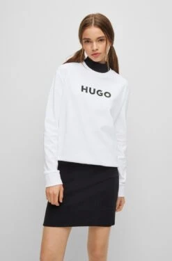 Hugo Sweatshirt 10643619 -Woehrl Populaire Boutique HUGO Womensw PreSpring 23 100 50470571 3