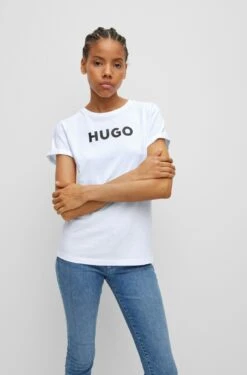 Hugo Shirts 10643620 -Woehrl Populaire Boutique HUGO Womensw PreSpring 23 100 50473813 3
