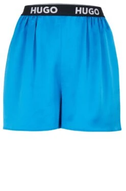 Hugo Shorts Mit Logos Am Bund 10681202 -Woehrl Populaire Boutique HUGO Womensw SpringSummer 23 435 50488572