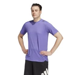 Adidas Designed For Training Aeroready Hiit Colour-Shift Training T-Shirt 10680848 25 Adidas Designed For Training Aeroready Hiit Colour-Shift Training T-Shirt 10680848 -Woehrl Populaire Boutique IB9102 3 APPAREL On Model Standard View transparent