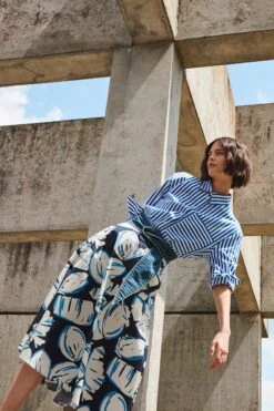 Luisa Cerano Rock Mit Einem Floralem Allover-Print 10680696 -Woehrl Populaire Boutique Luisa Cerano FS 2023 VKP2 2942 5781903473 2942 2