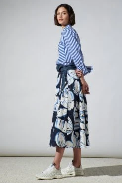 Luisa Cerano Rock Mit Einem Floralem Allover-Print 10680696 -Woehrl Populaire Boutique Luisa Cerano FS 2023 VKP2 2942 5781903473 2942 3