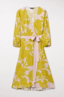 Luisa Cerano Wickelkleid Mit Blossom-Print 10690442